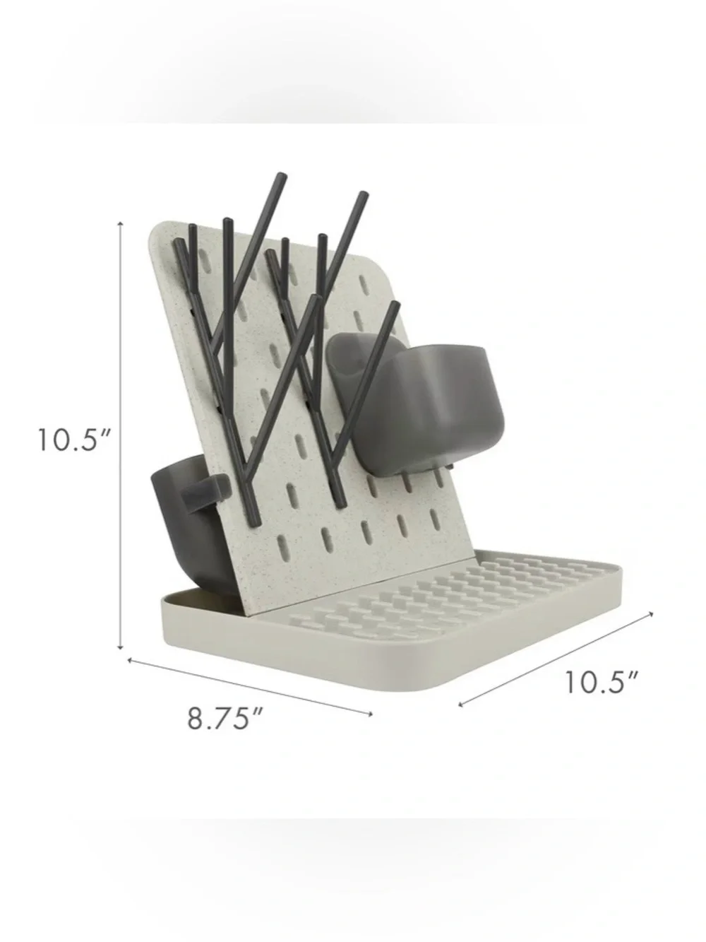Boon Groove Vertical Baby Bottle Drying Rack